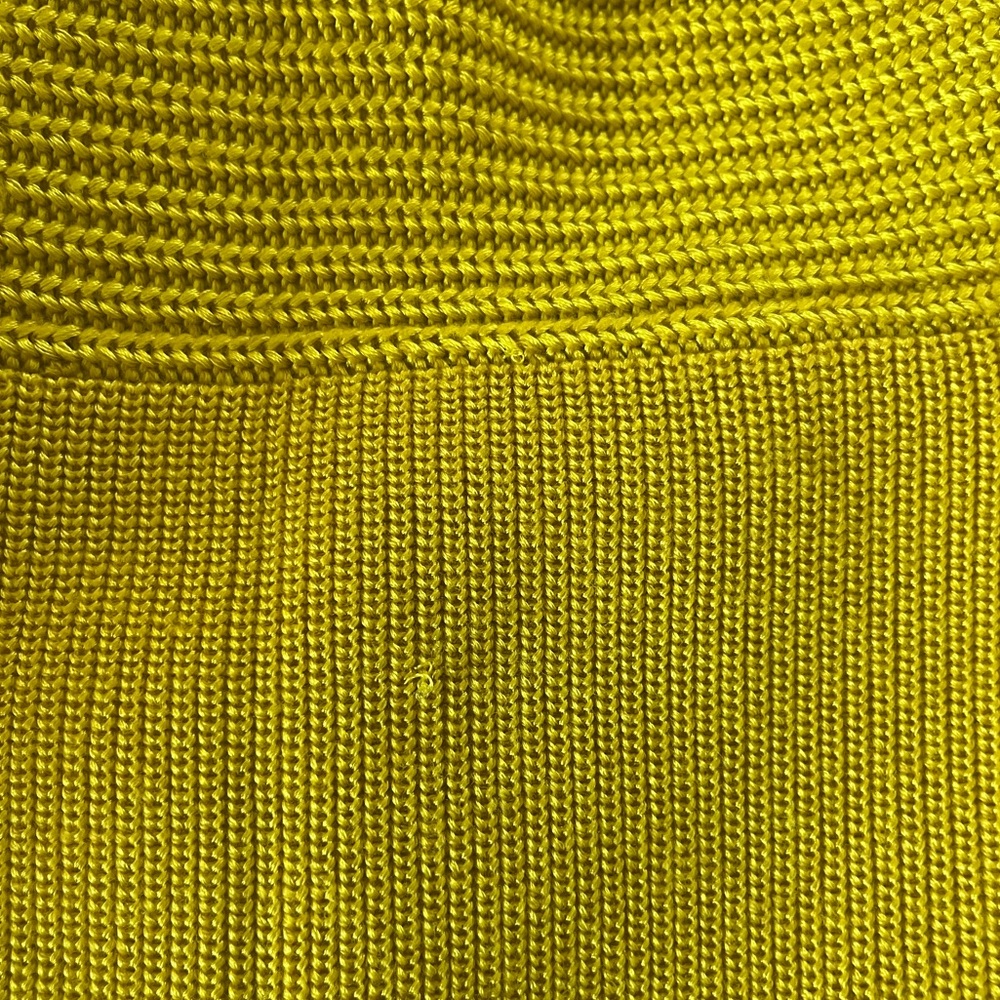 Isabel Marant Mustard Yellow Button-Shoulder Crewneck Sweater - Picture 5 of 7